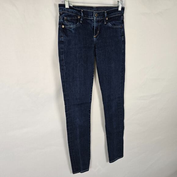 Citizens of Humanity Jeans Women's 26 Blue Avedon Low Rise Skinny Dark Wash - Picture 16 of 16